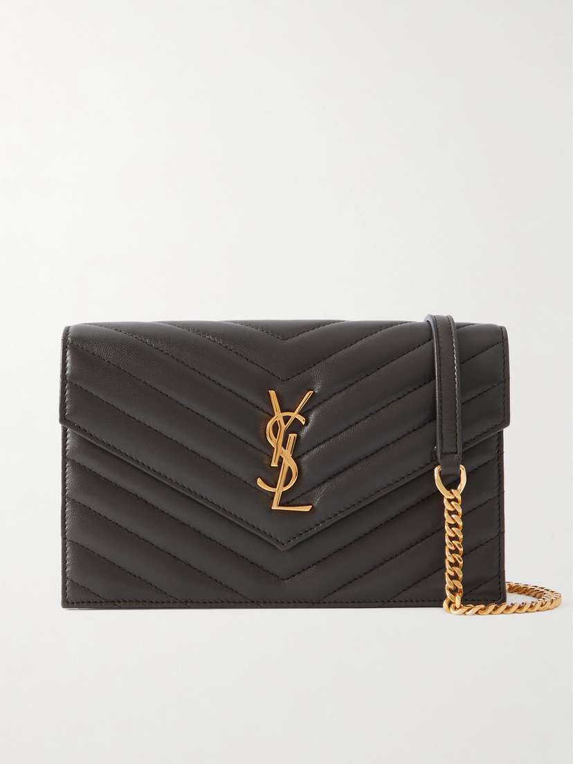 Saint Laurent Cassandre Matelassé Leather Shoulder Bag