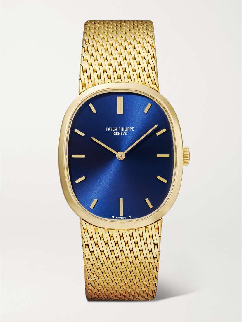 Stephanie Windsor + Patek Philippe Vintage 1970s Ellipse Hand-wound 32mm 18-karat Gold Watch, Ref. No. 3548j