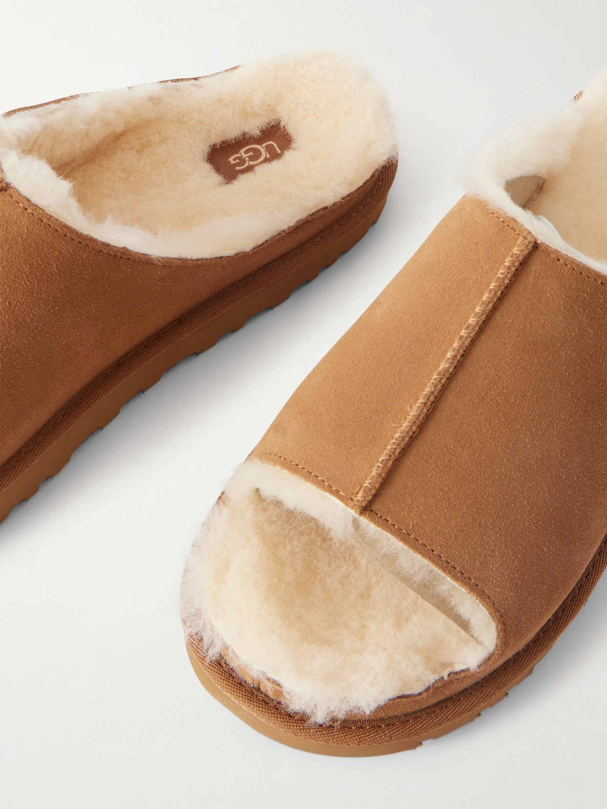 Greenport Shearling Slides