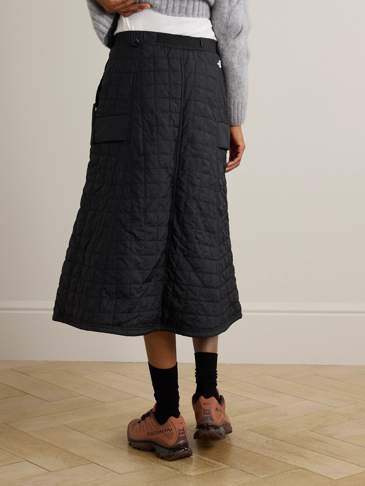 Quilted Volume Midi