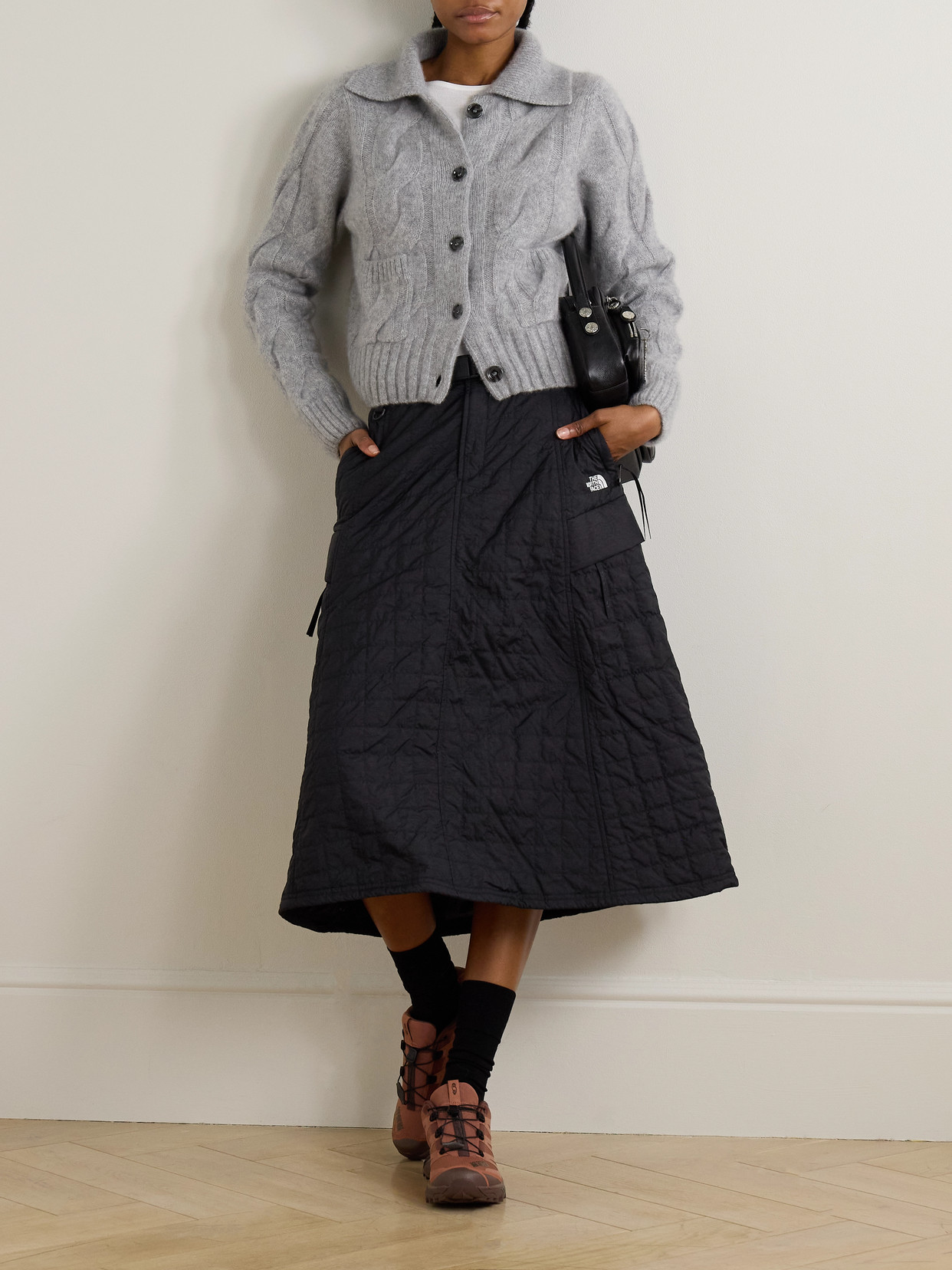 Quilted Volume Midi