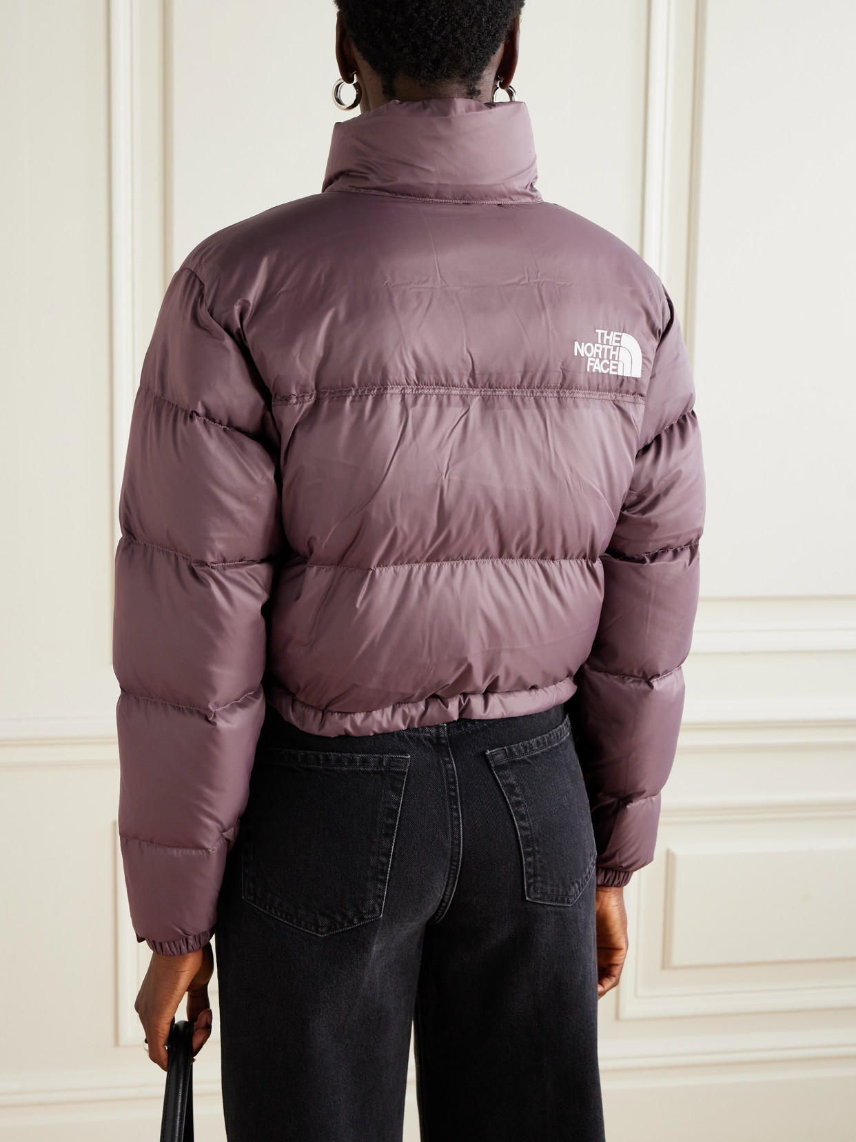 Nuptse Cropped Ripstop Down Jacket