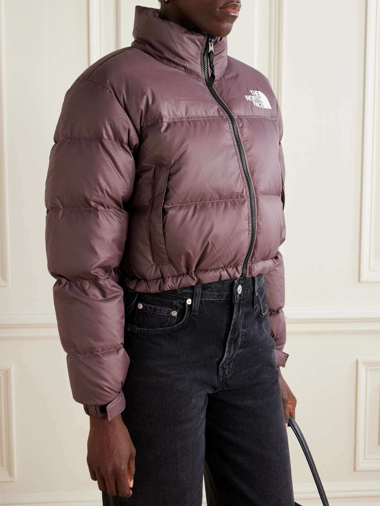 Nuptse Cropped Ripstop Down Jacket