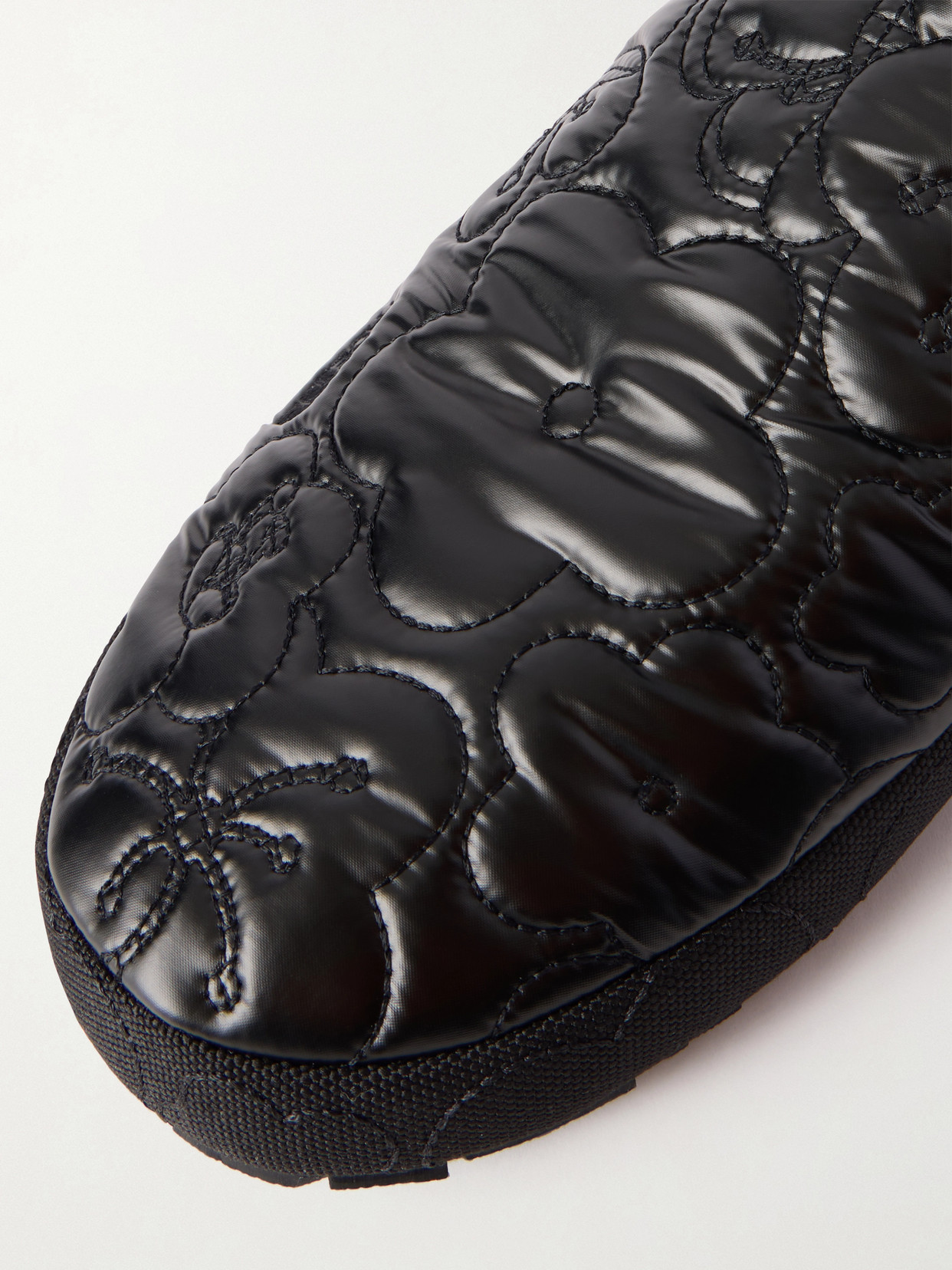 + Cecile Bahnsen Embroidered Shell Slip-On Sneakers