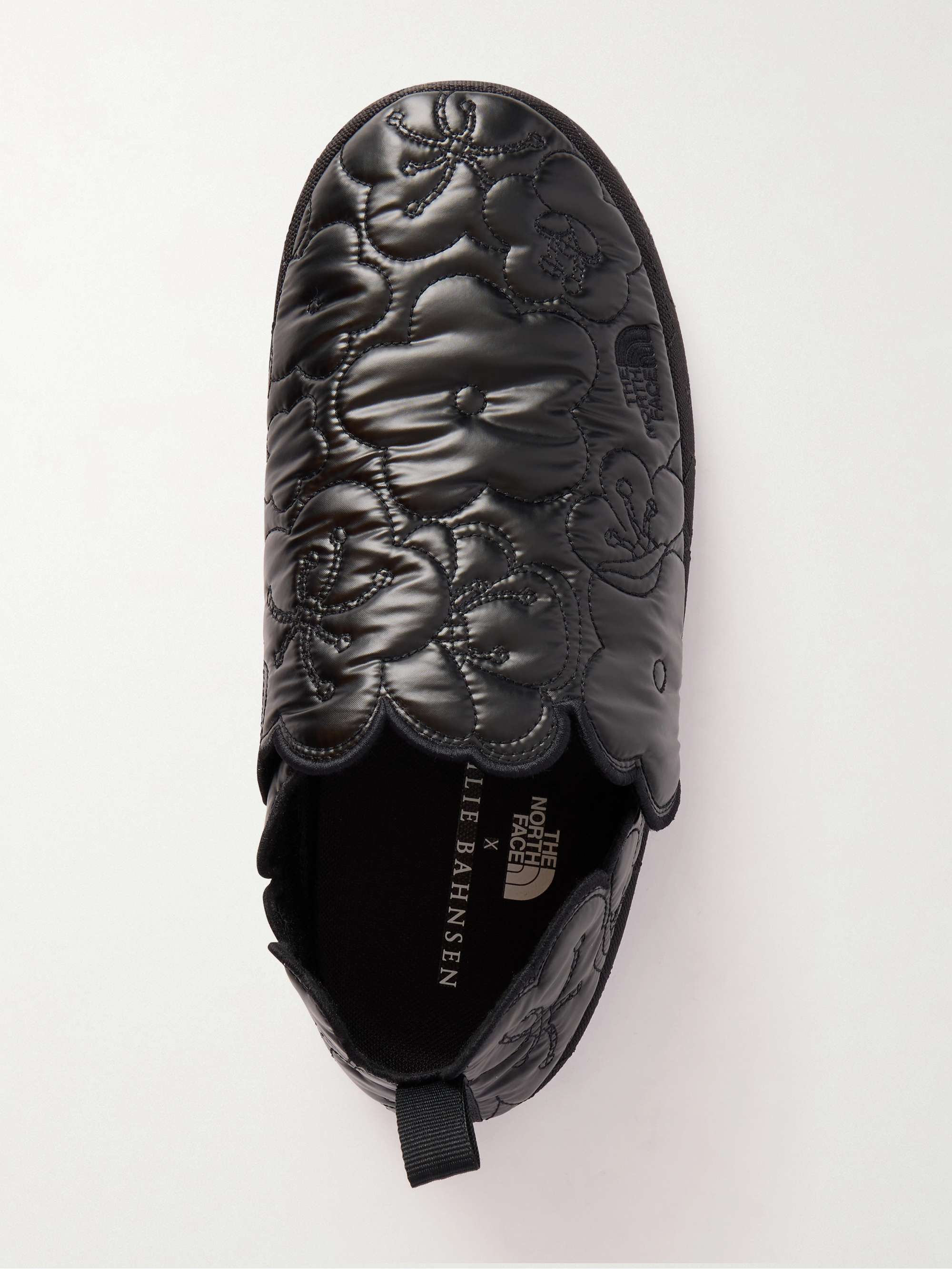 THE NORTH FACE + Cecile Bahnsen embroidered shell slip-on sneakers