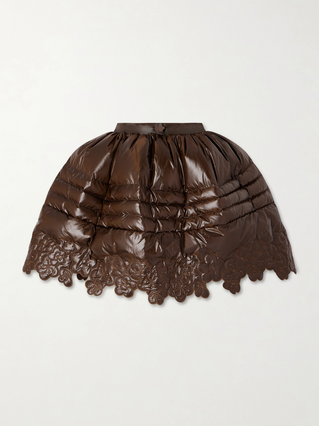 + Cecilie Bahnsen Embroidered Quilted Shell Down Mini