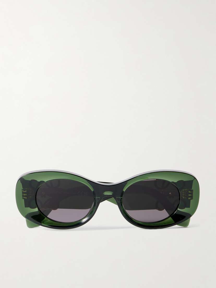 Loewe Anagram Oversized Cat-eye Acetate Sunglasses