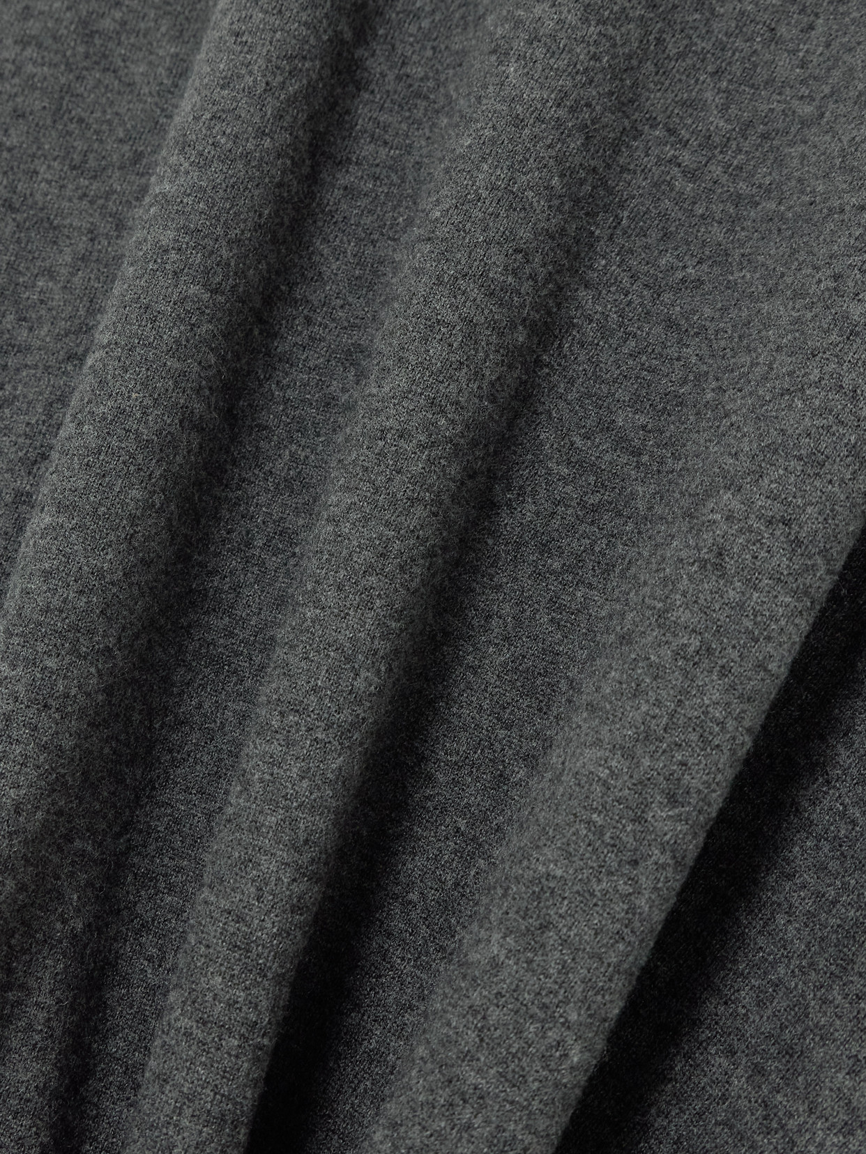 Balenciaga Wool Maxi Skirt In Gray