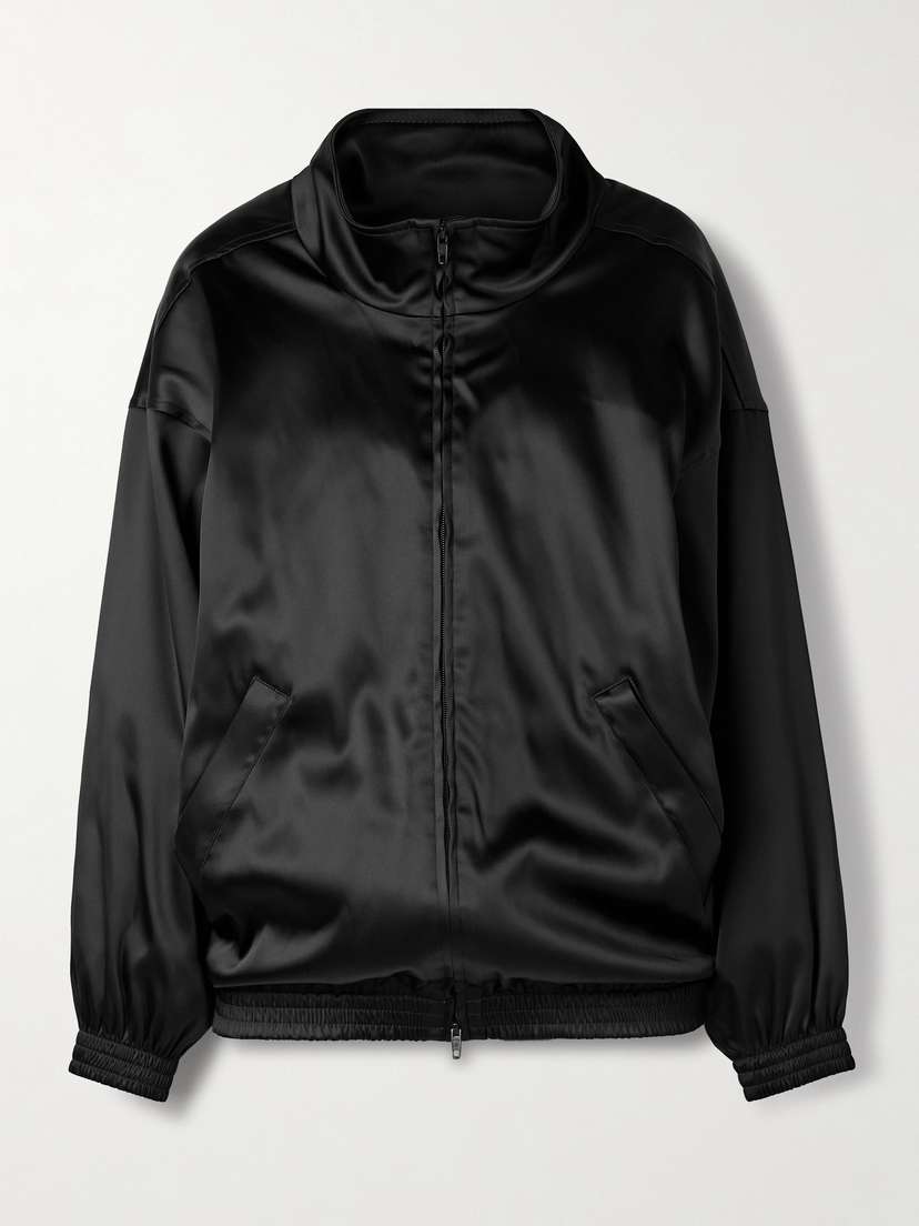 Balenciaga Satin Track Jacket
