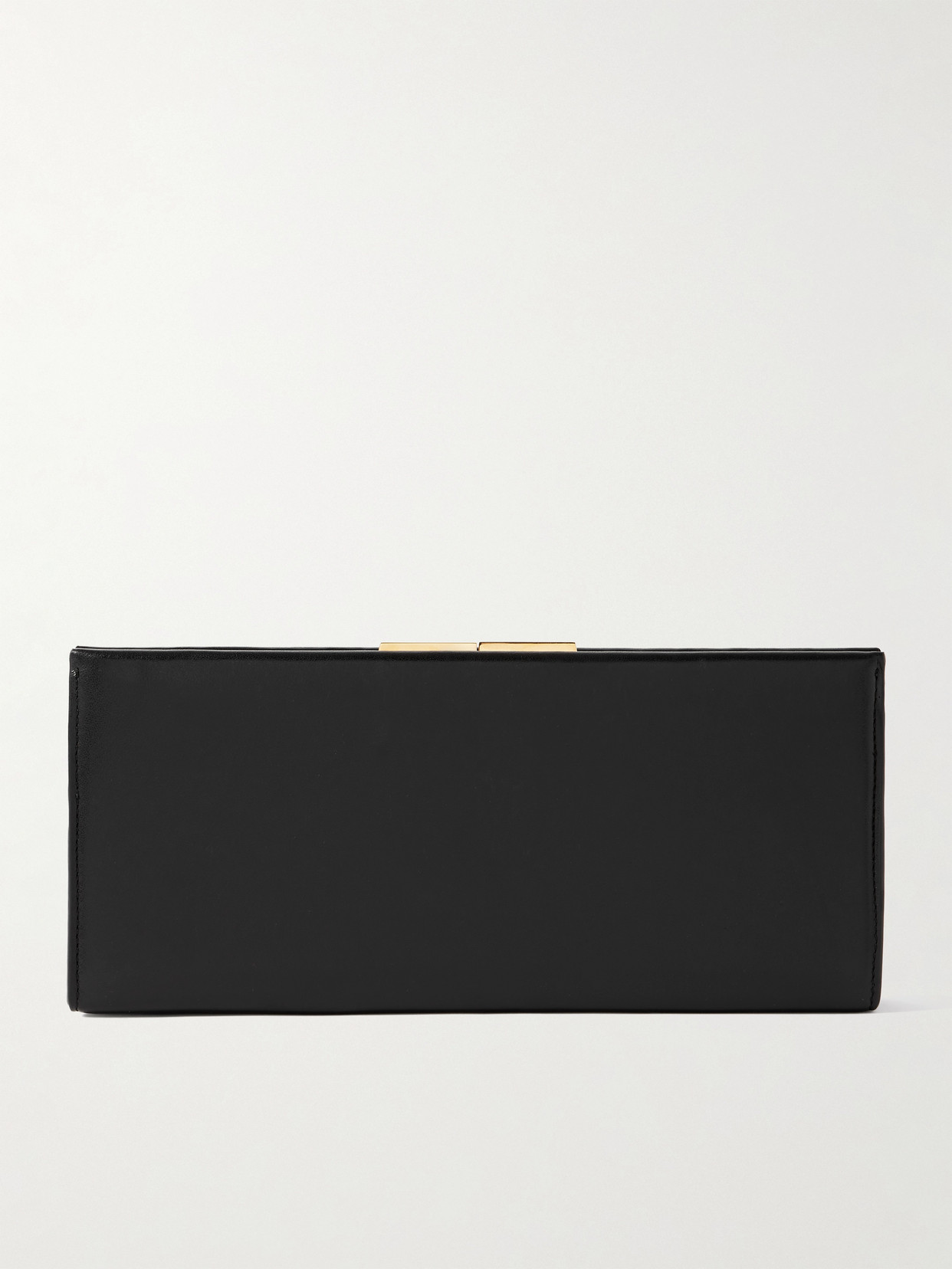 Nili Lotan Anjelica Leather Clutch In Black