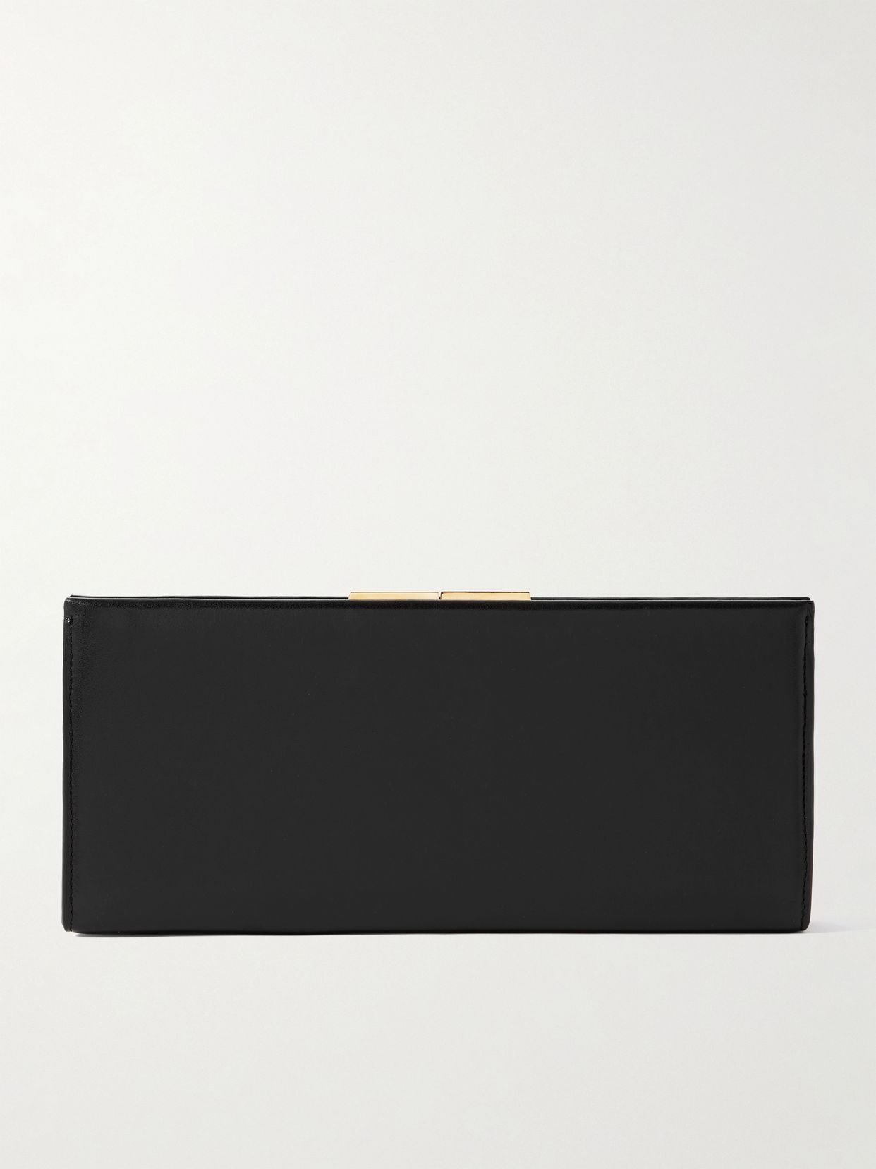 Anjelica leather clutch