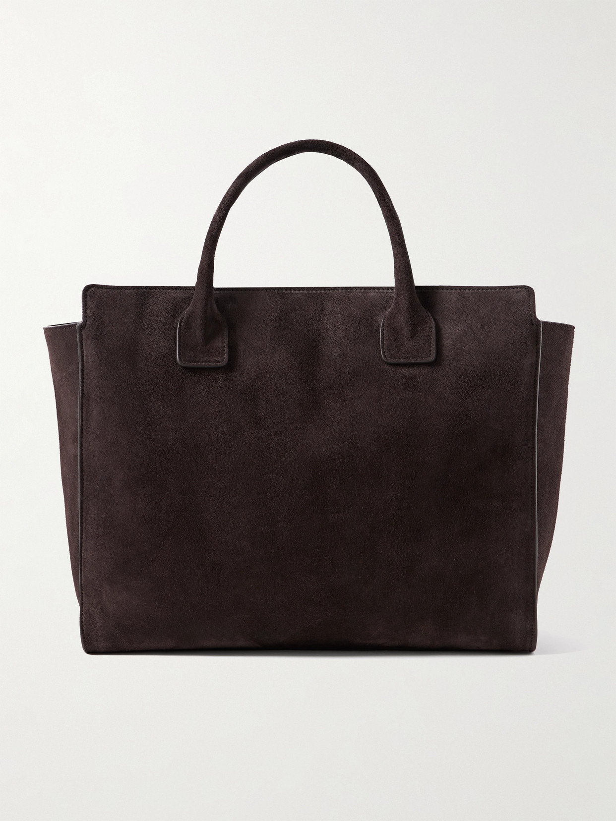 Nili Lotan Bianca Suede Tote In Brown