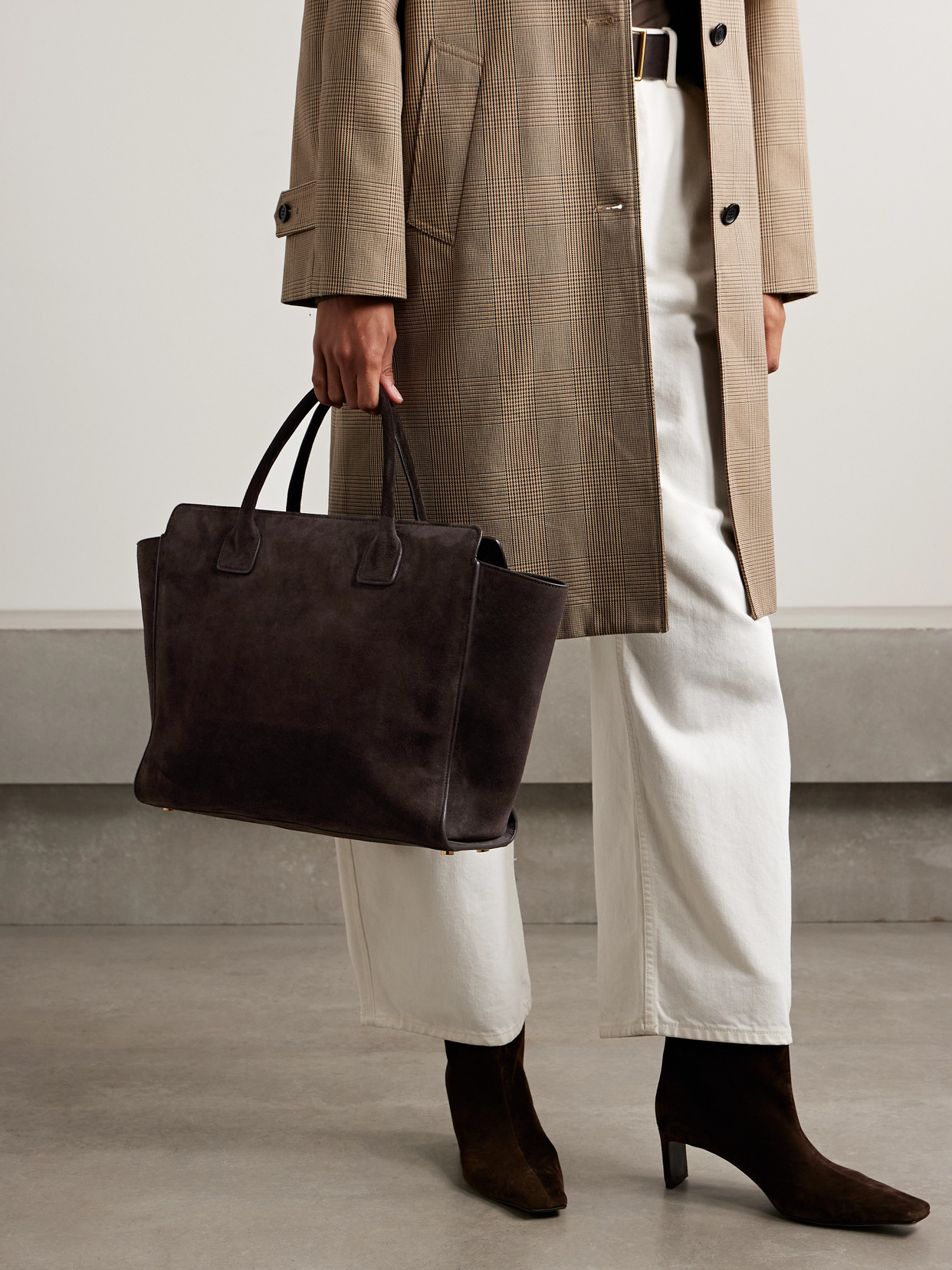 Bianca Suede Tote