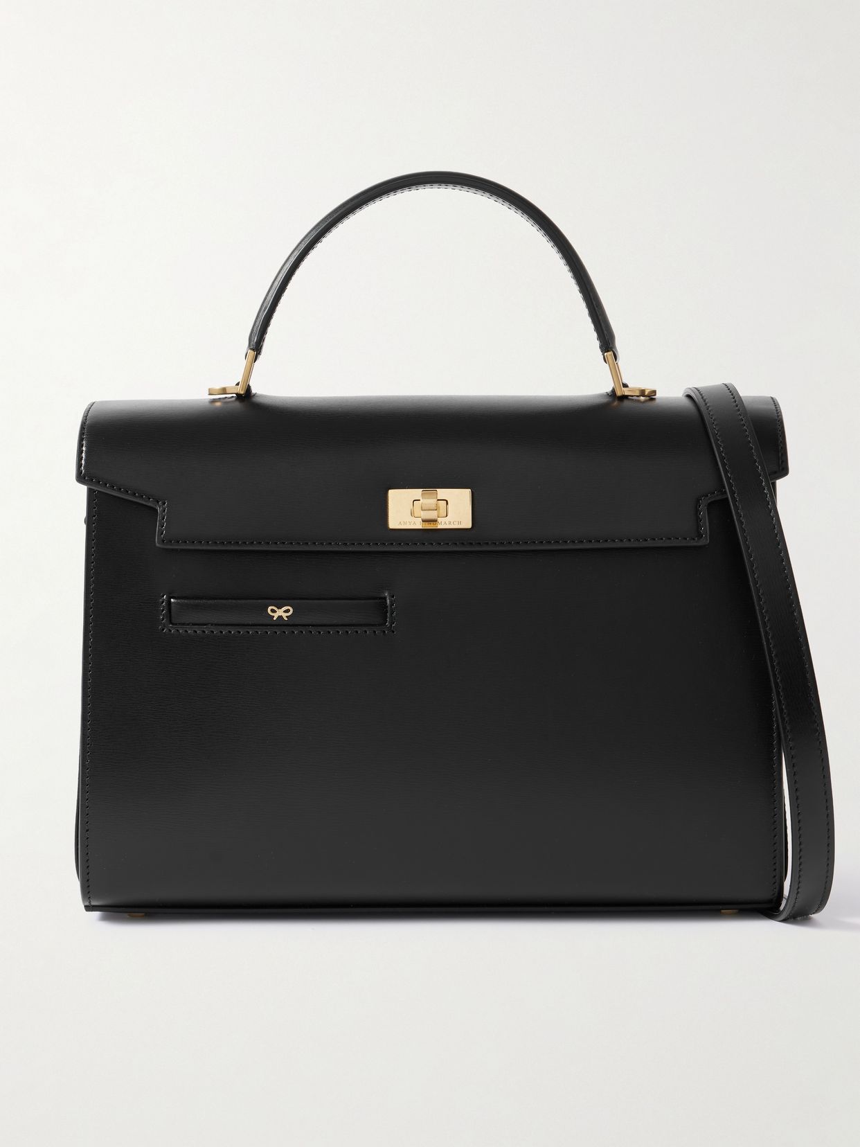 Mortimer leather shoulder bag