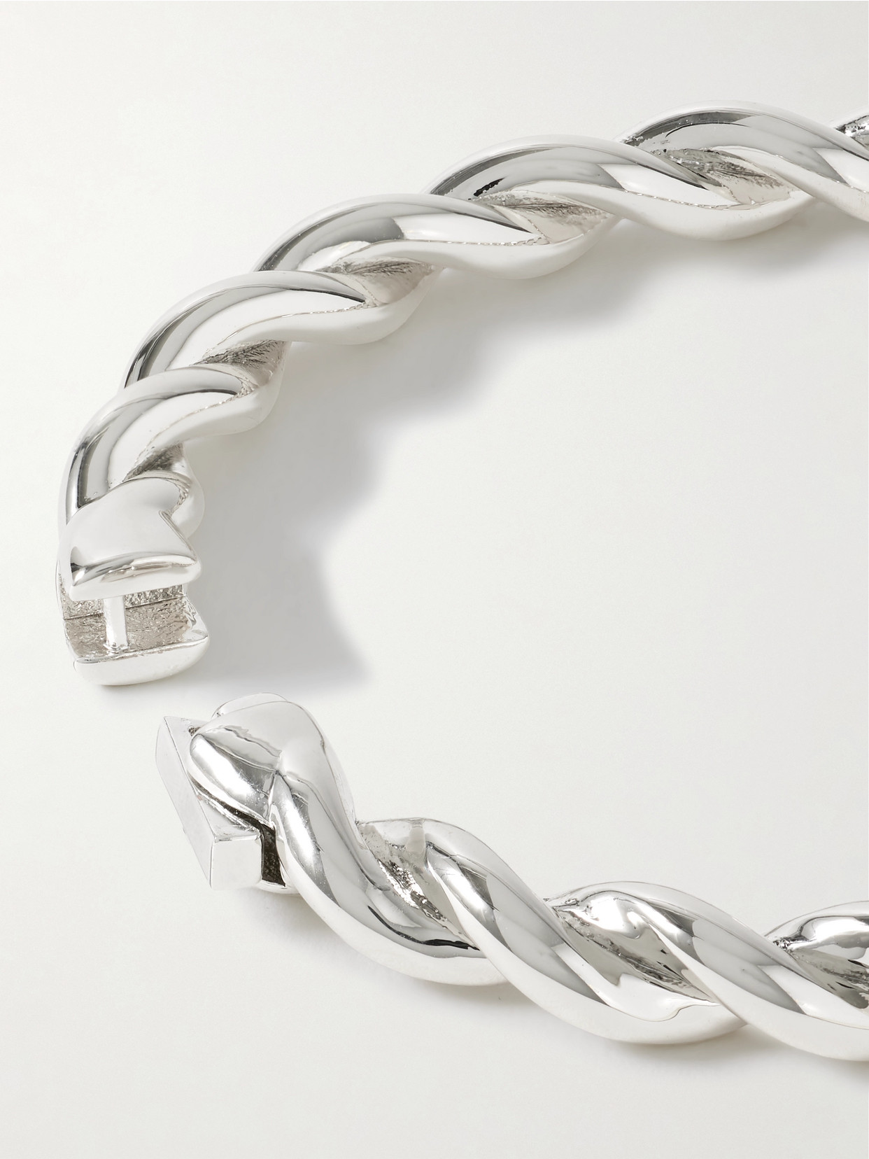 Roxanne Assoulin The Rope Chain Silver-tone Bracelet In Silver