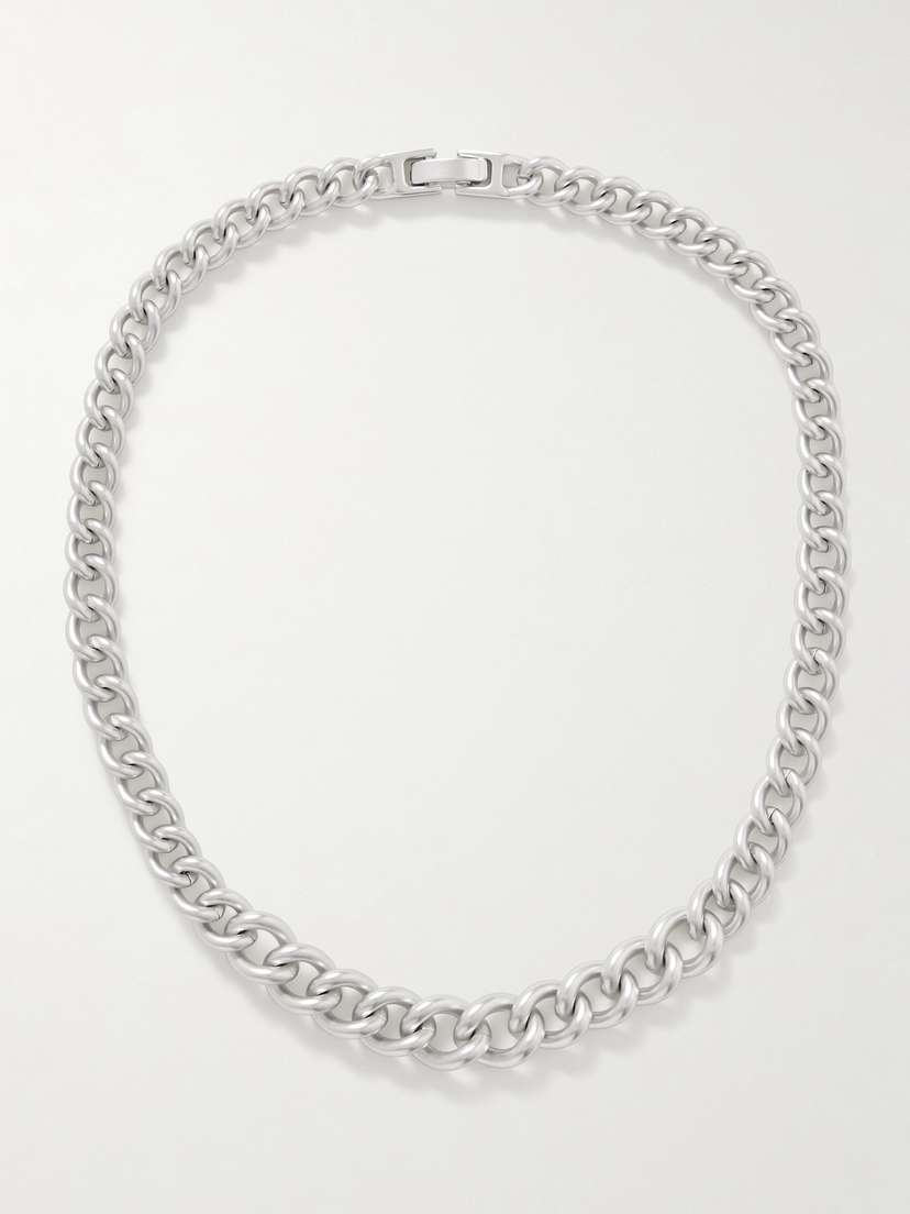 Roxanne Assoulin The Graduated Silver-tone Necklace