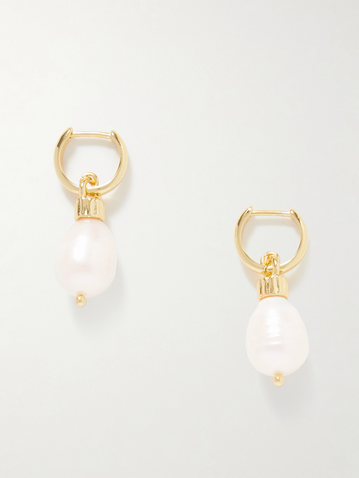 Roxanne Assoulin Gold-tone Pearl Earrings