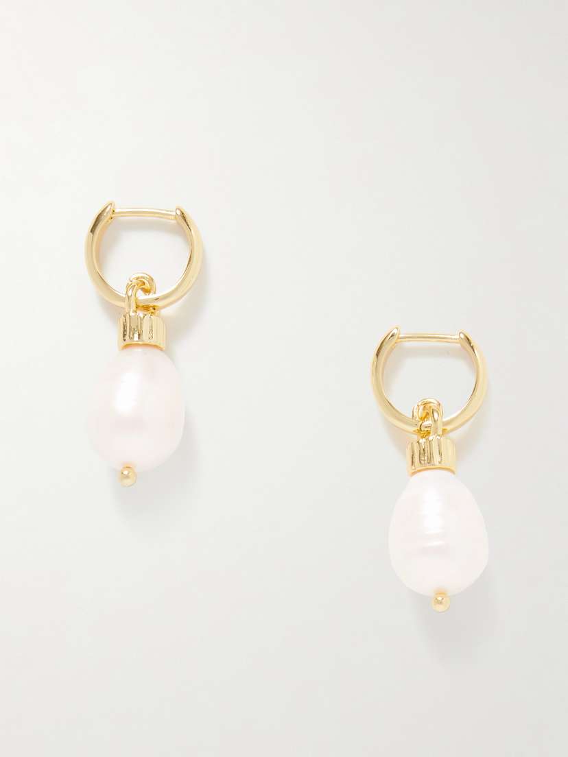 Roxanne Assoulin tone Pearl Earrings