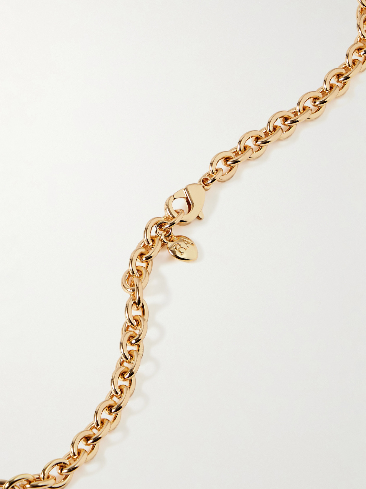 Roxanne Assoulin Gold-tone, Carnelian And Turquoise Necklace In Gold