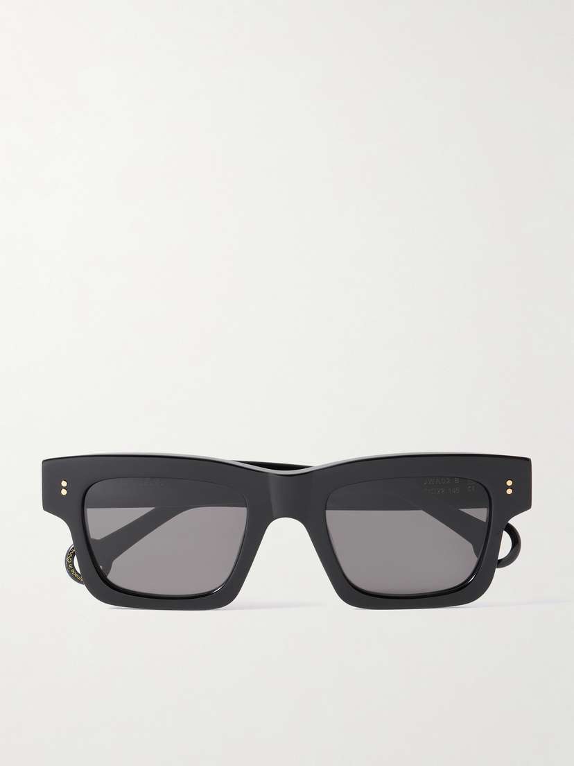JW Anderson Rectangular-frame Acetate Sunglasses