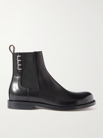 Jw Anderson Loafer whipstitched leather Chelsea boots