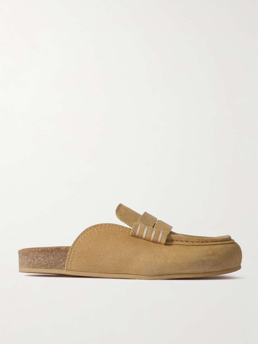 JW Anderson Stitch Suede Mules