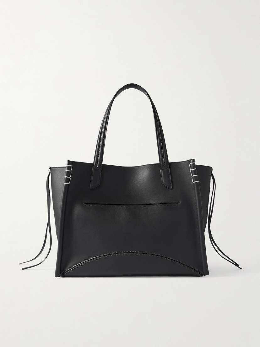 JW Anderson Loafer Cabas Tasseled Leather Shoulder Bag