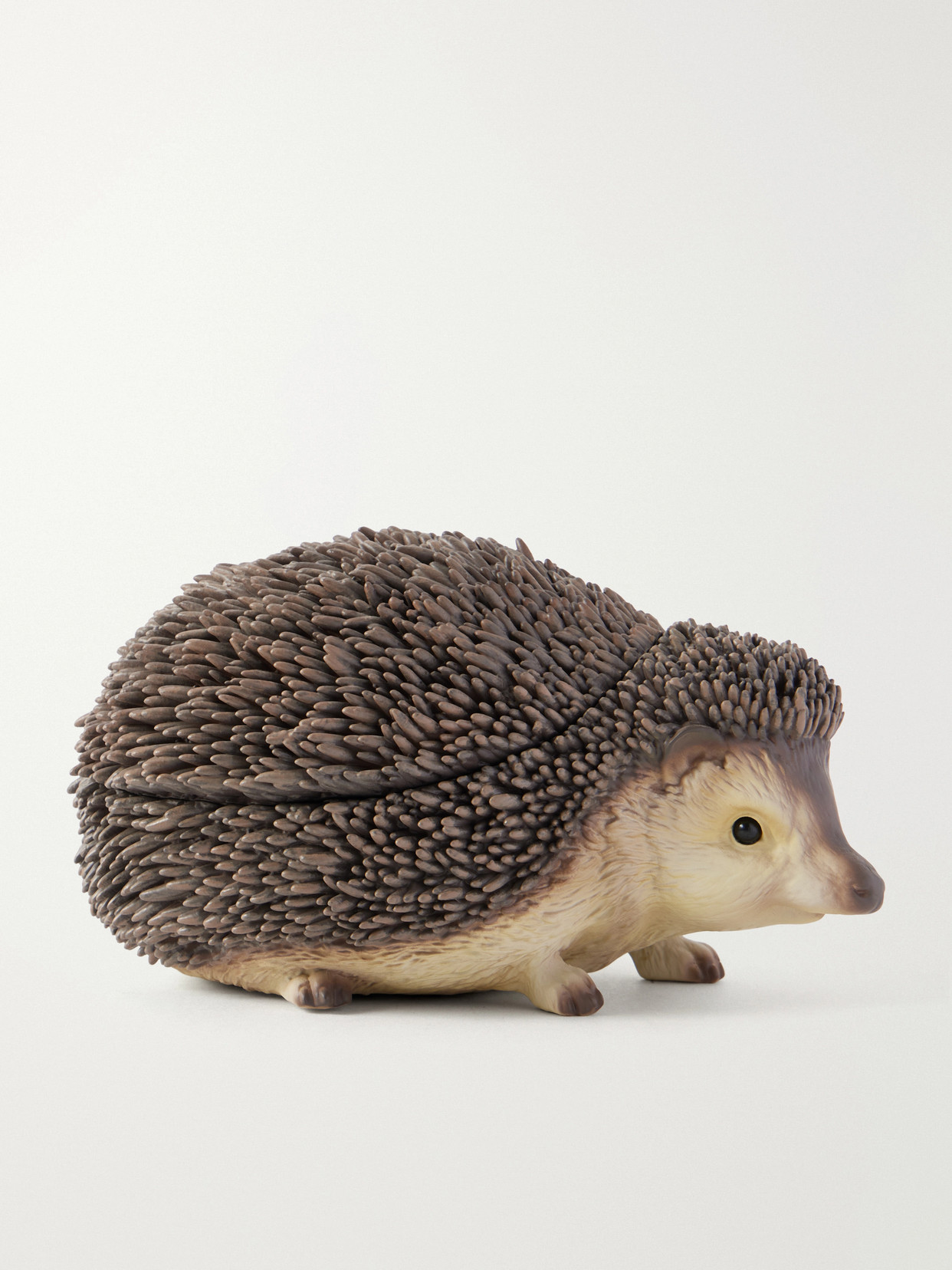 Jw Anderson Hedgehog Resin Clutch In Brown