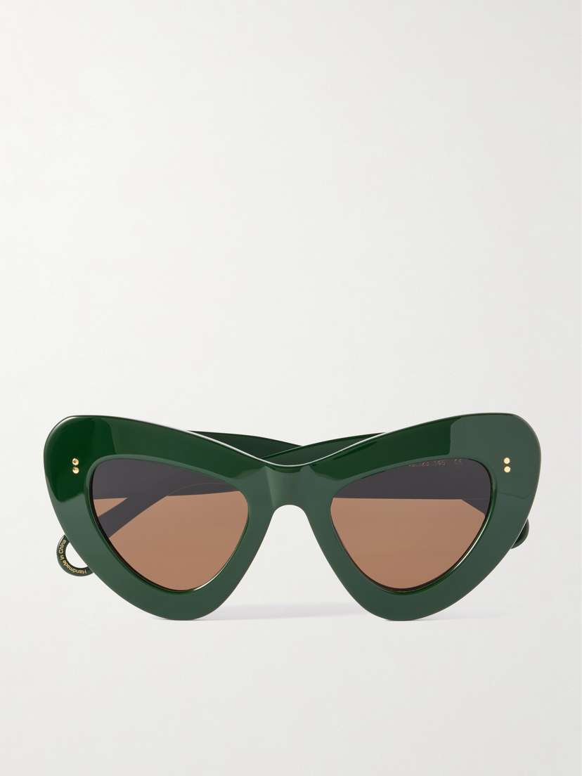 JW Anderson Butterfly Cat-eye Acetate Sunglasses