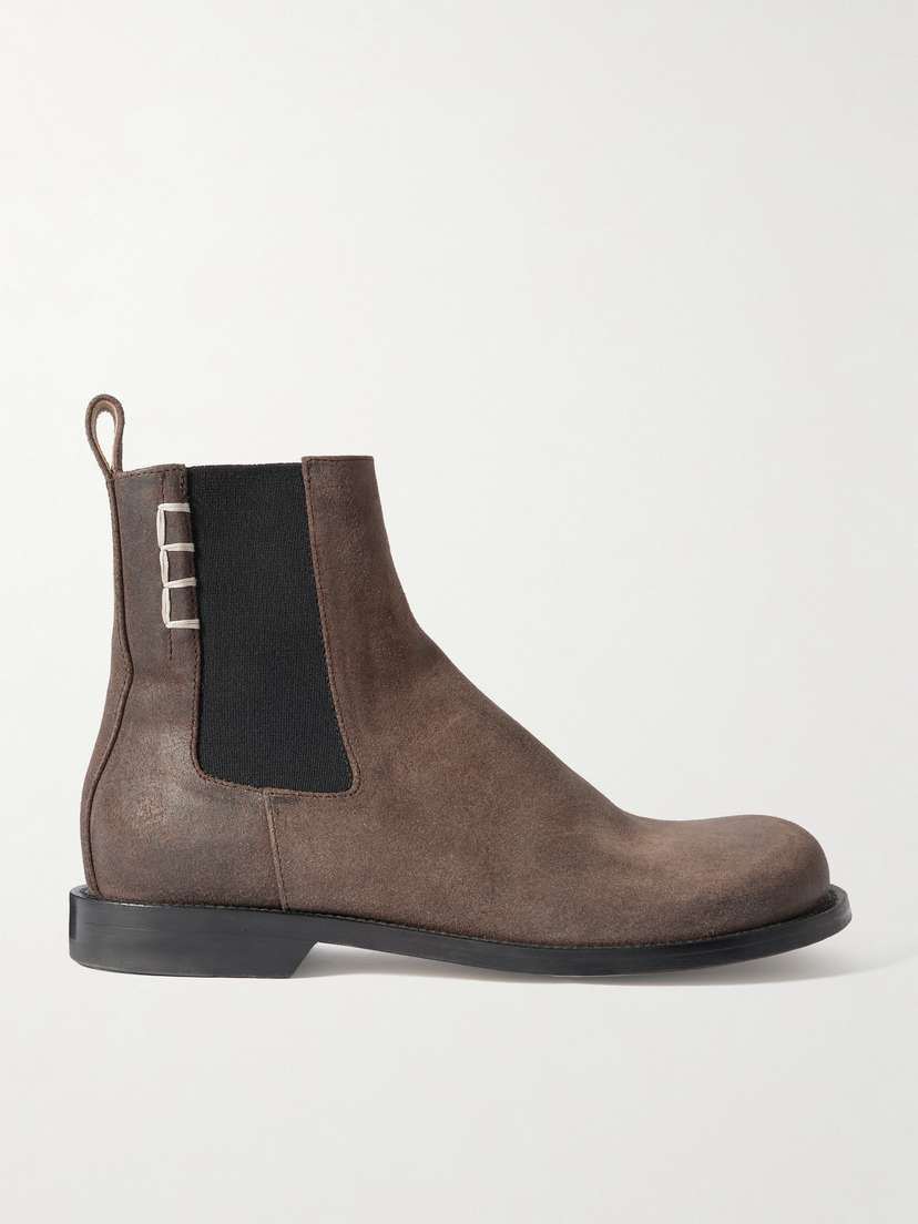 JW Anderson Loafer Whipstitched Brushed-leather Chelsea Boots