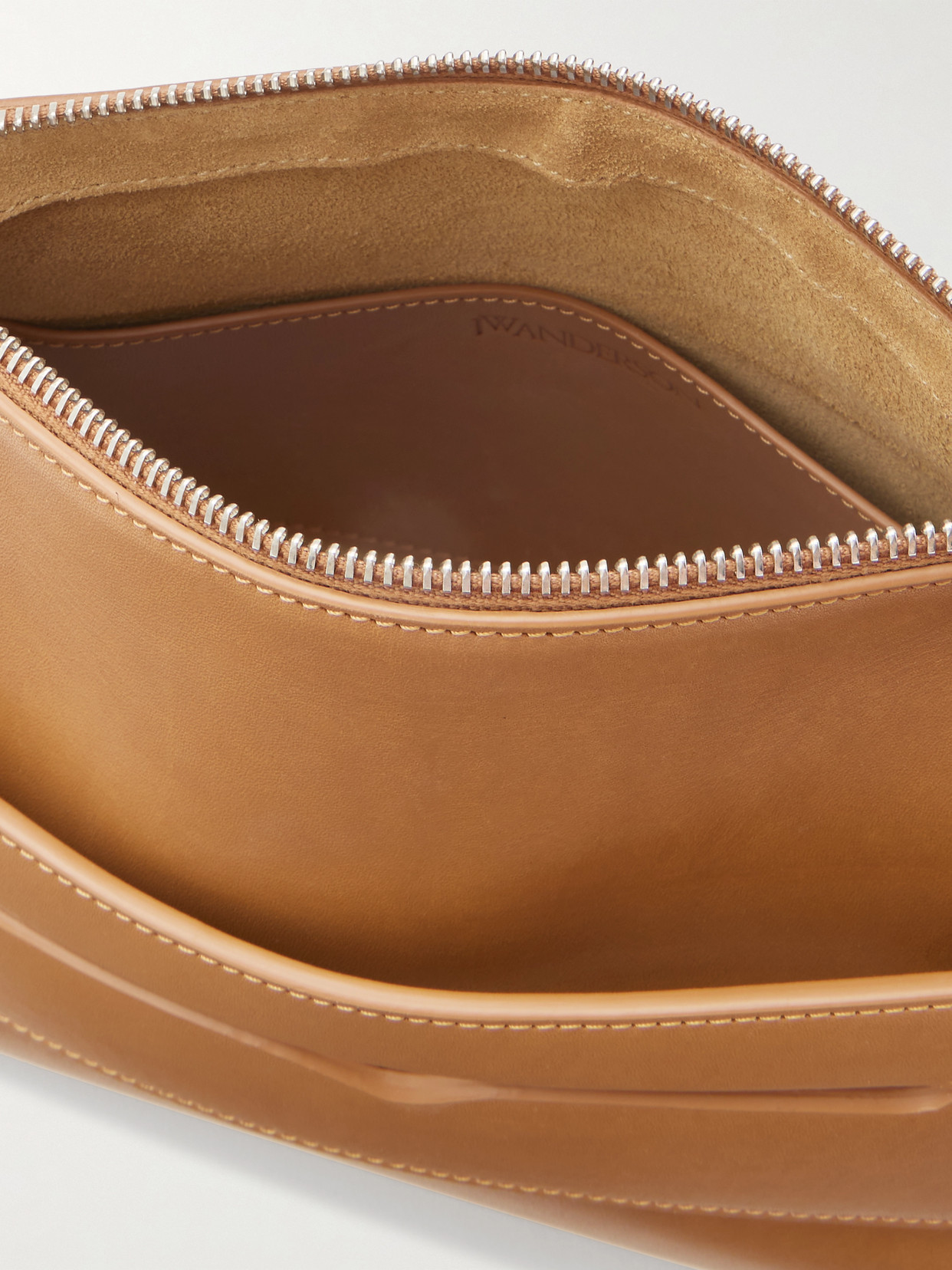 Jw Anderson Loafer Whipstitched Leather Shoulder Bag In Multi