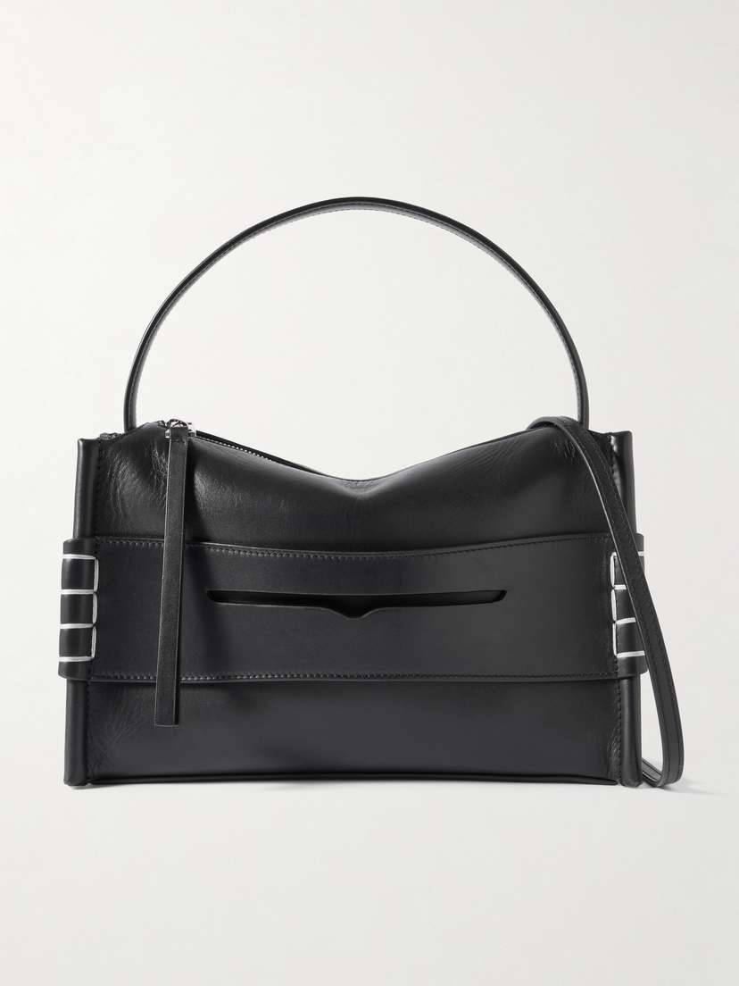 JW Anderson Loafer Whipstitched Leather Shoulder Bag