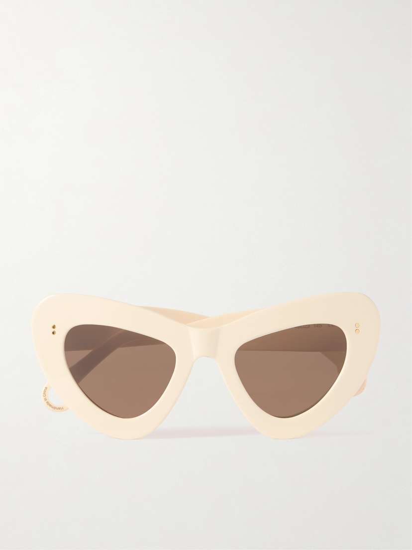 JW Anderson Butterfly Cat-eye Acetate Sunglasses