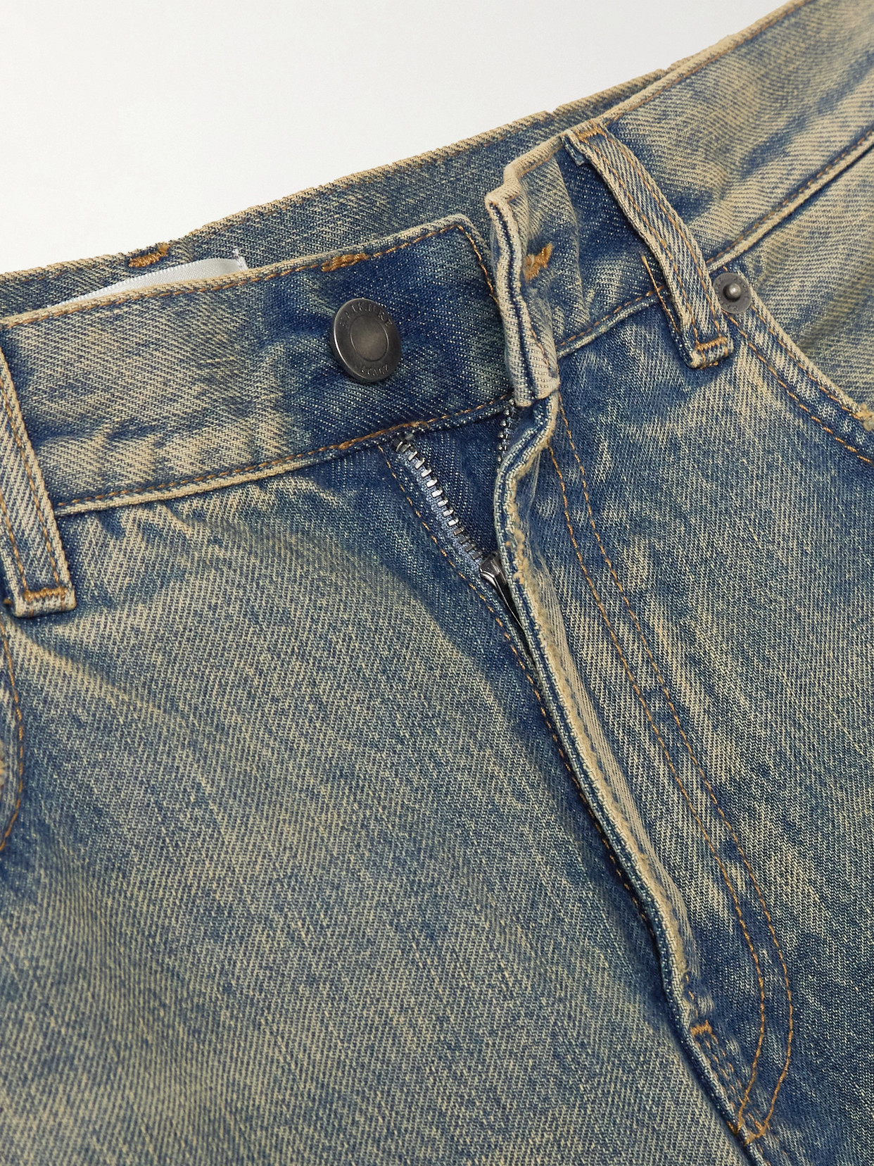 Haikure Bonnie Mid-rise Straight-leg Jeans In Blue