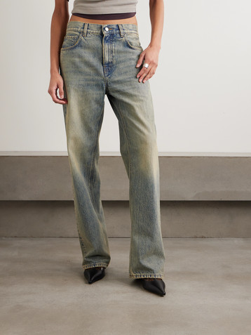 Haikure Bonnie mid-rise straight-leg jeans