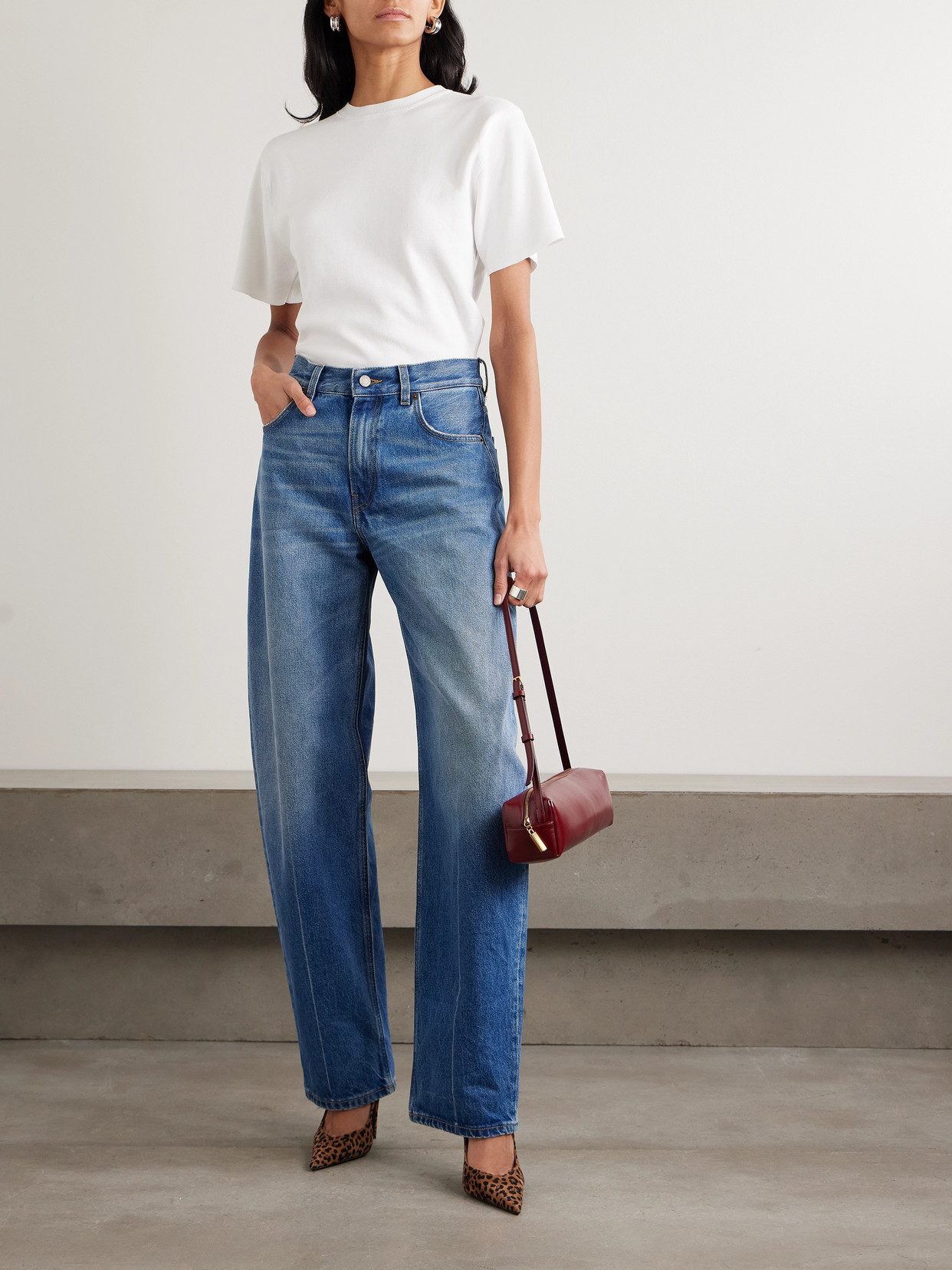 Haikure Talya Cotton Bodysuit In White