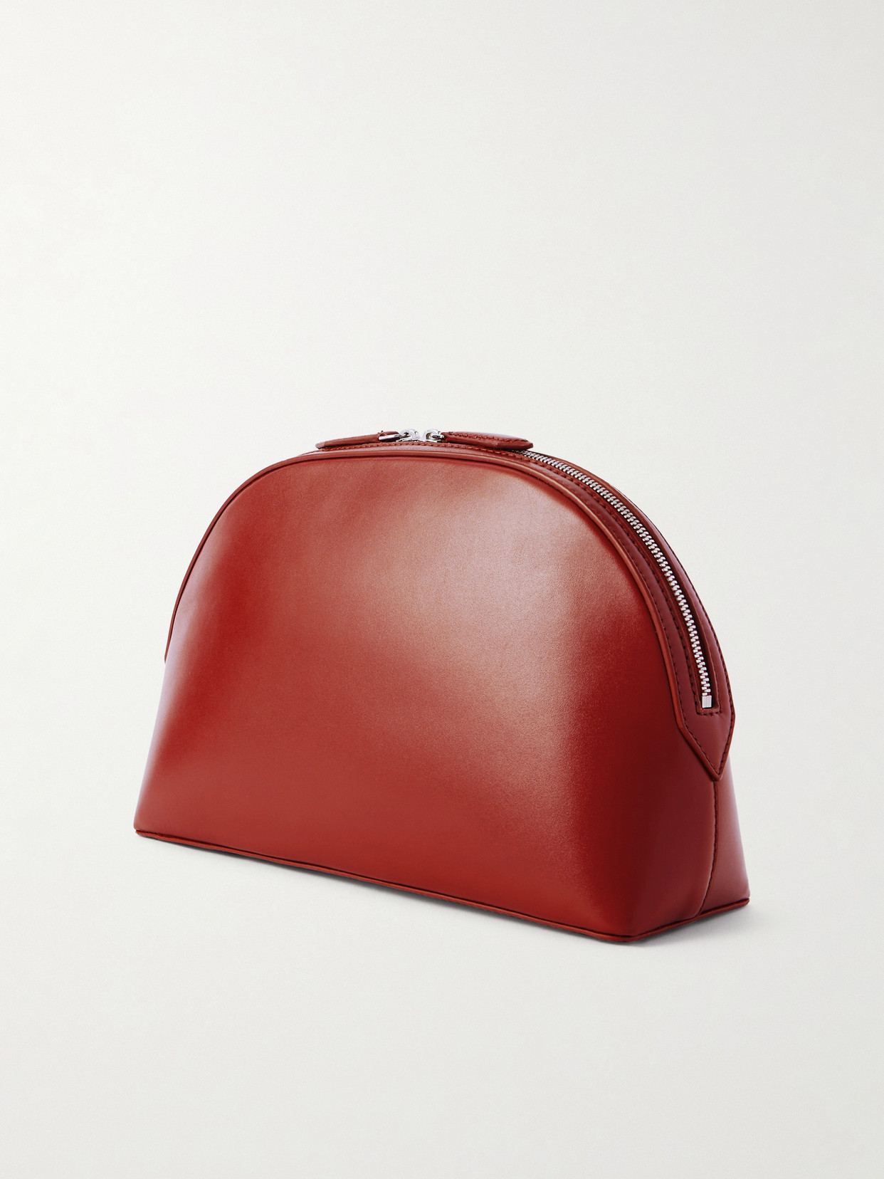 A.emery Halloran Leather Clutch In Red