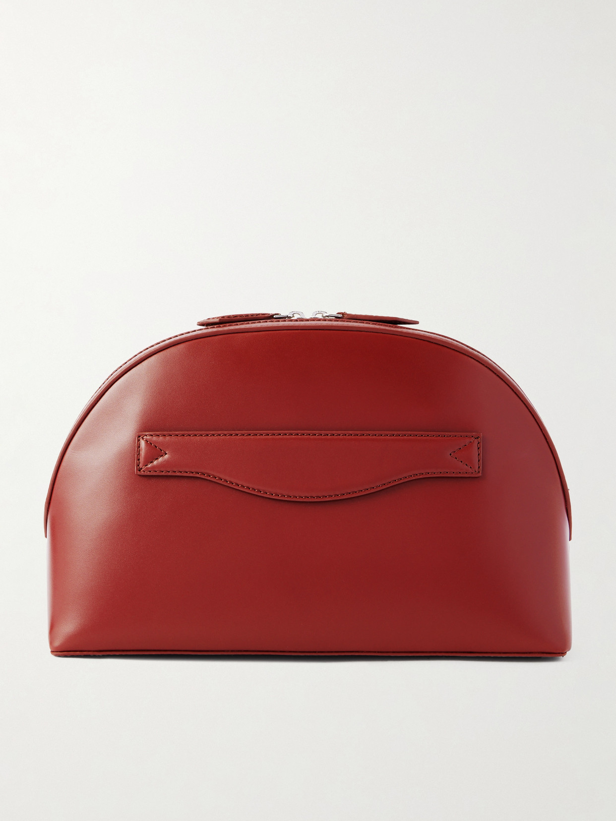 A.emery Halloran Leather Clutch In Red