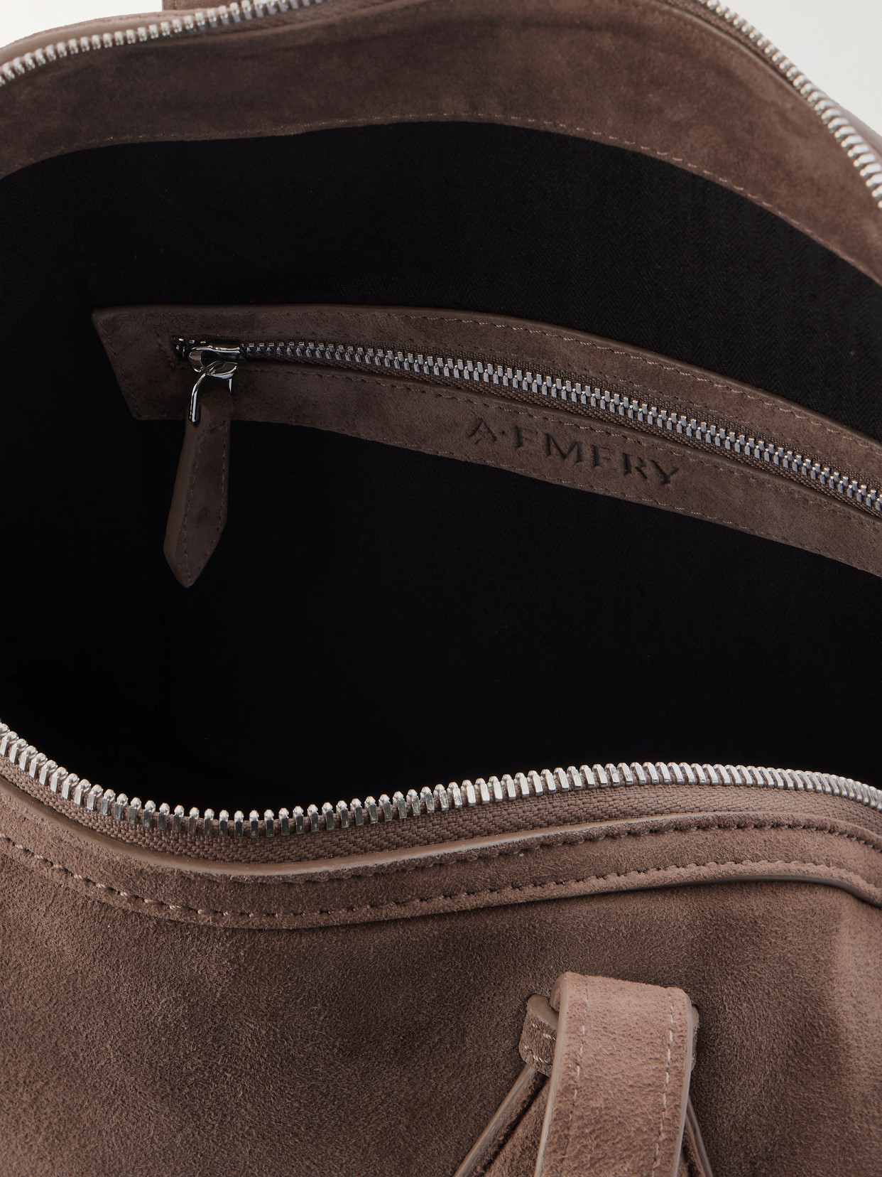 A.emery Harnick Suede Tote In Brown