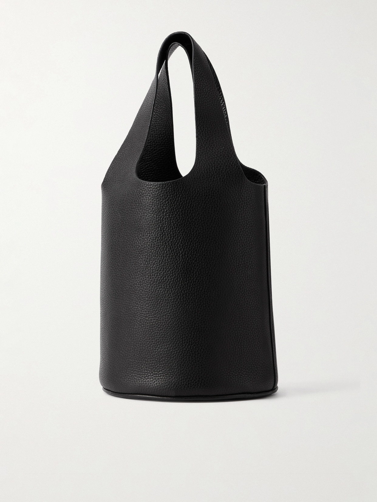 A.emery Wren Textured-leather Tote In Black