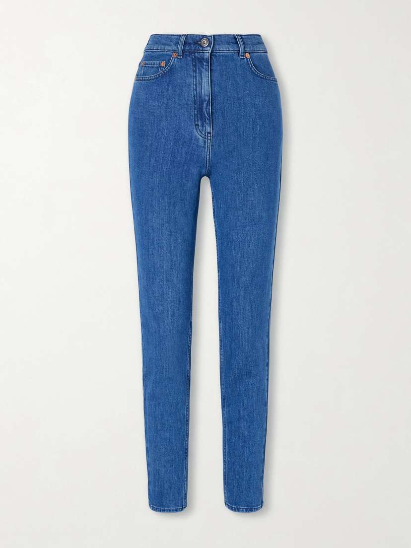 Another Tomorrow High-rise Slim-leg Organic Jeans