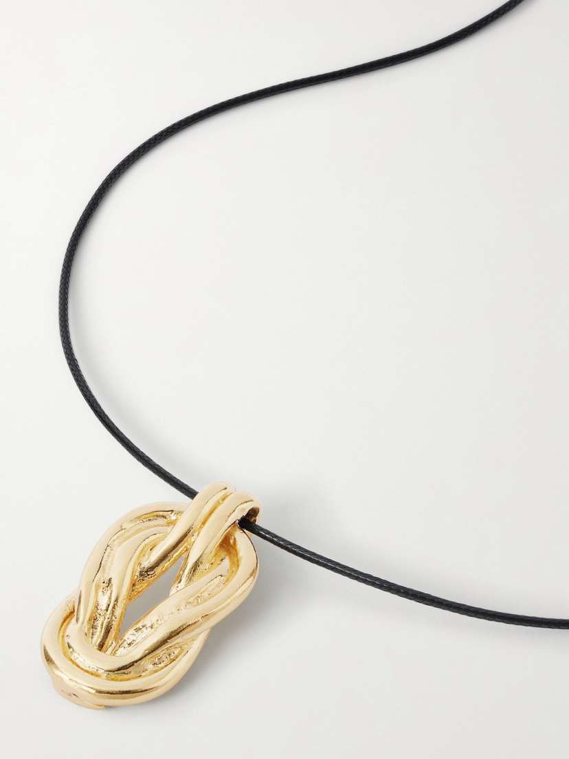 YSSO Hercules Gold-plated Cord Necklace