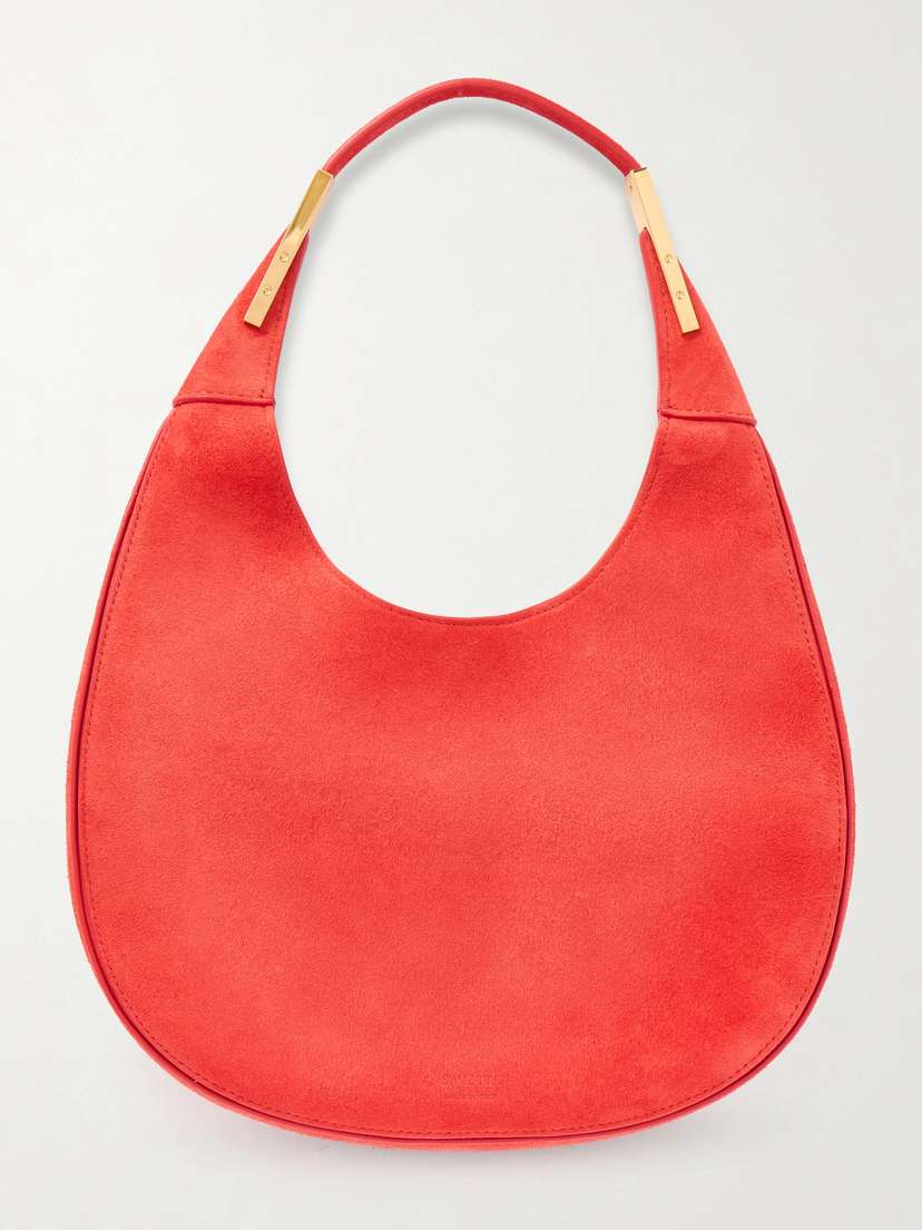 Savette Florence Small Suede Shoulder Bag