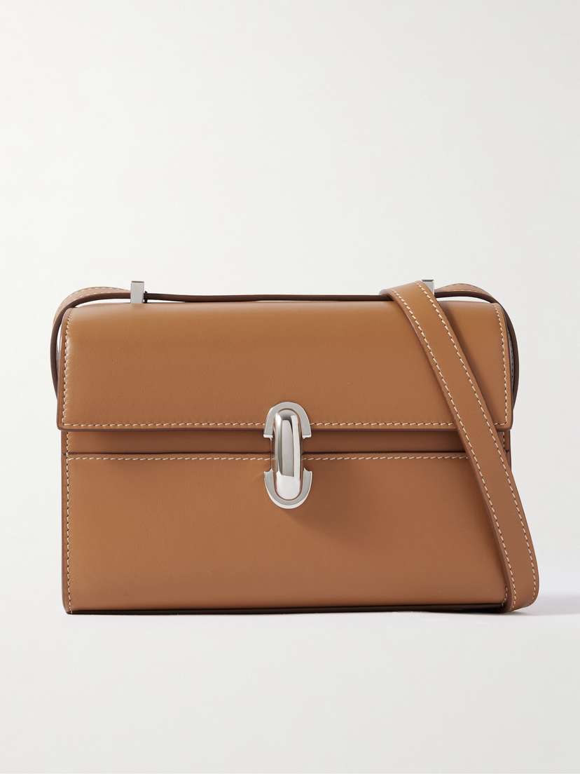 Savette Symmetry Leather Tote