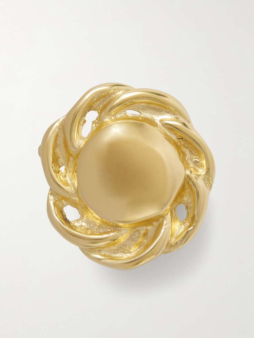 YSSO Echo Idyll Gold-plated Brooch