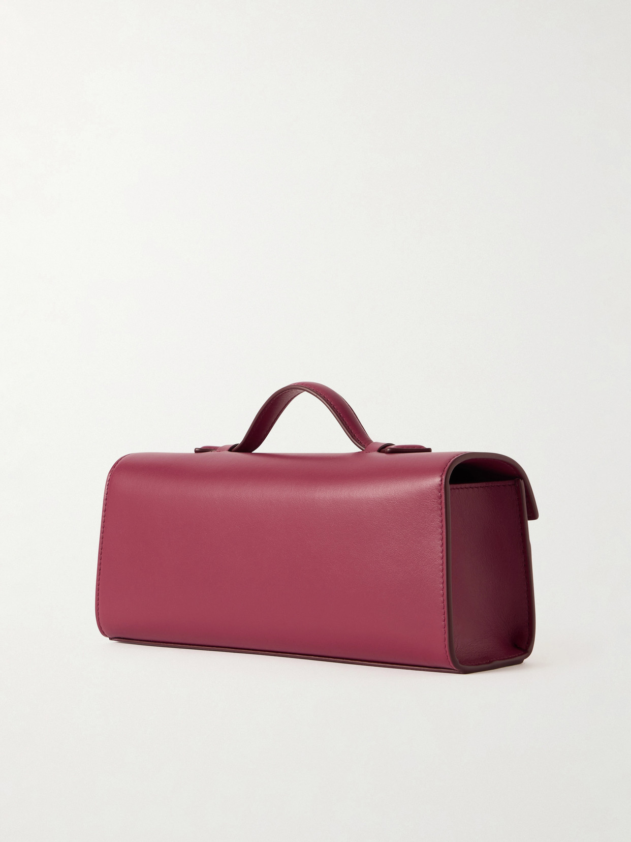 Slim Symmetry Leather Tote
