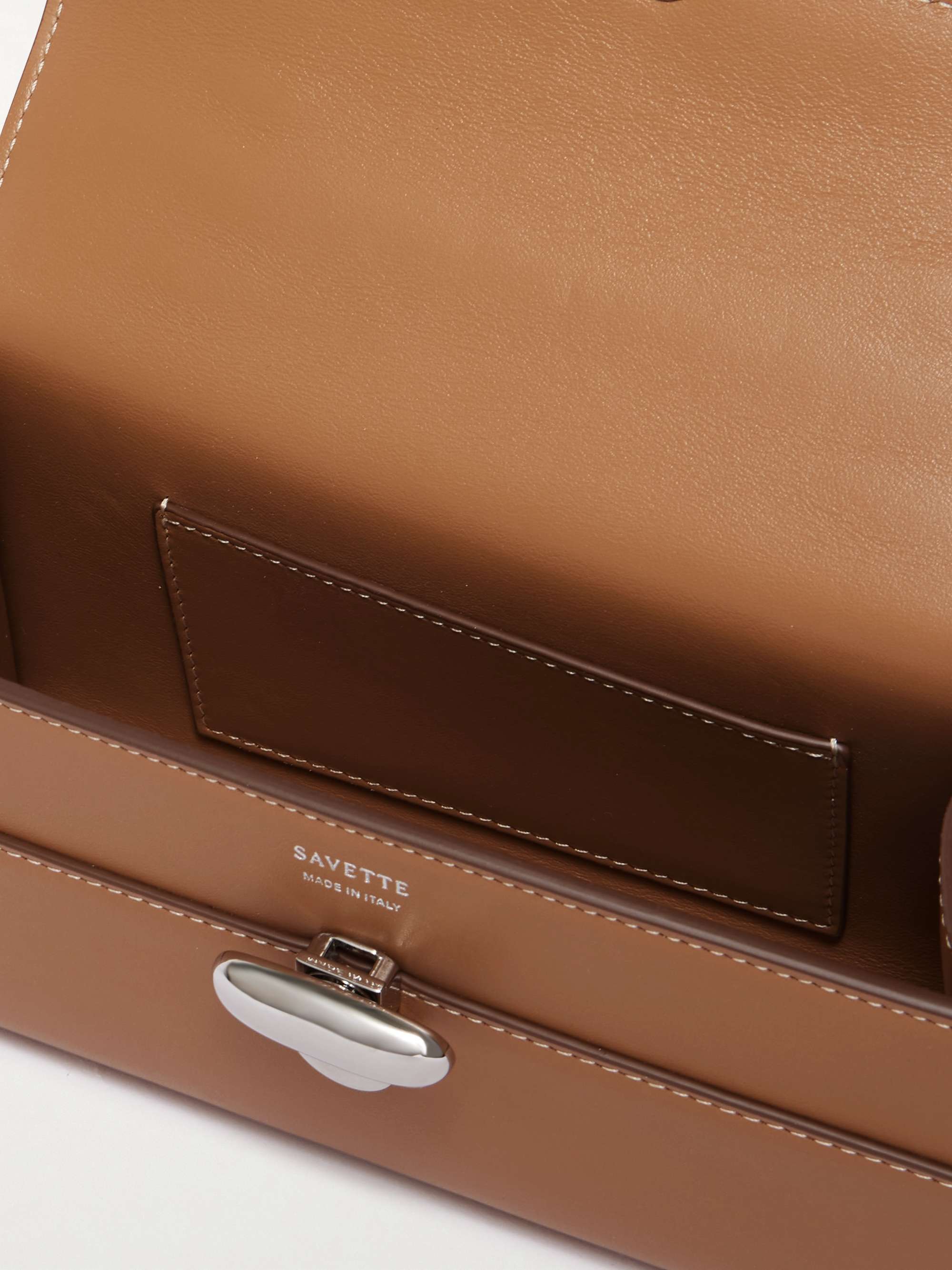 サヴェット　バッグ SAVETTE Symmetry Pochette leather tote | NET-A-PORTER