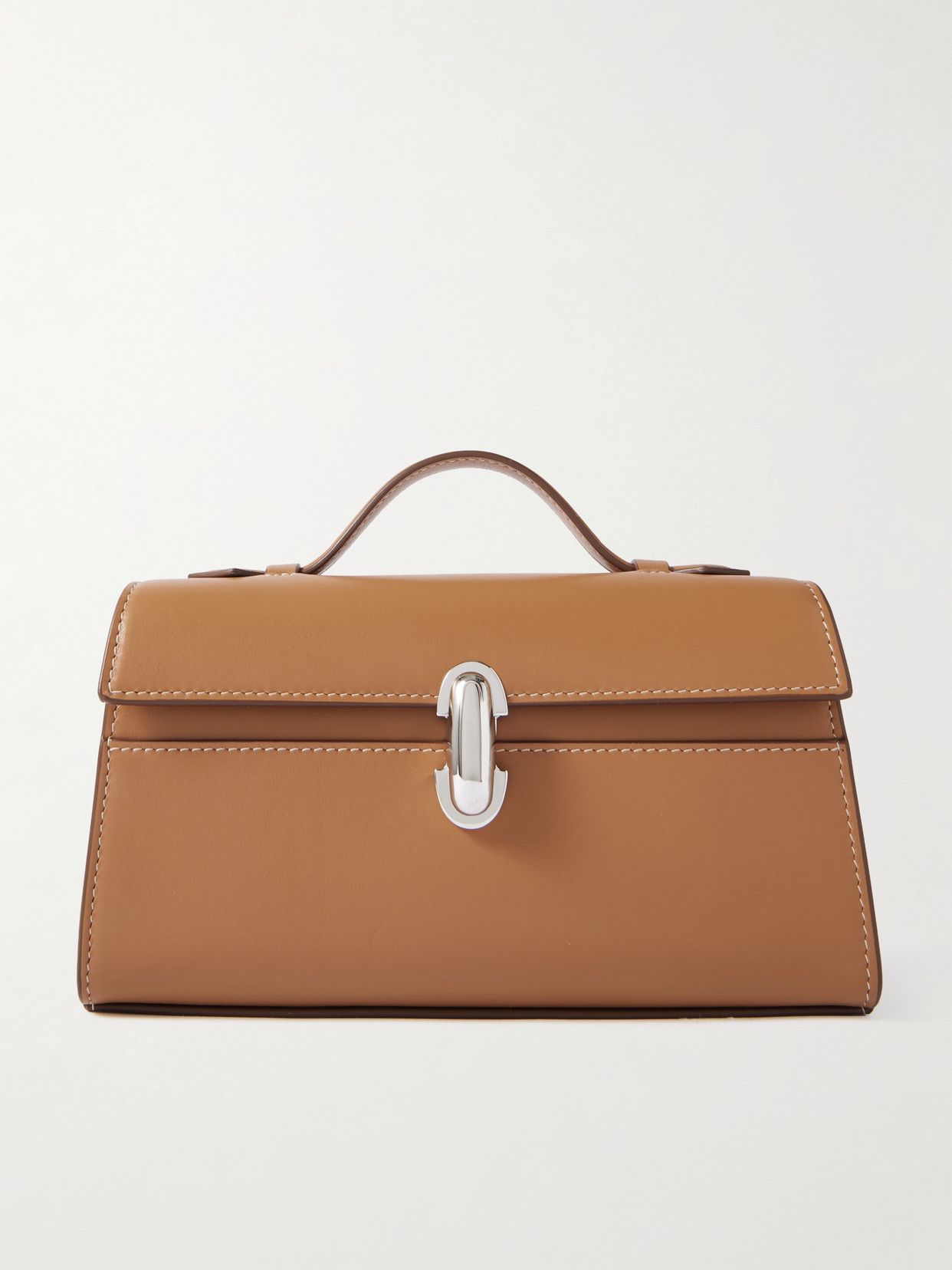 Symmetry Pochette leather tote