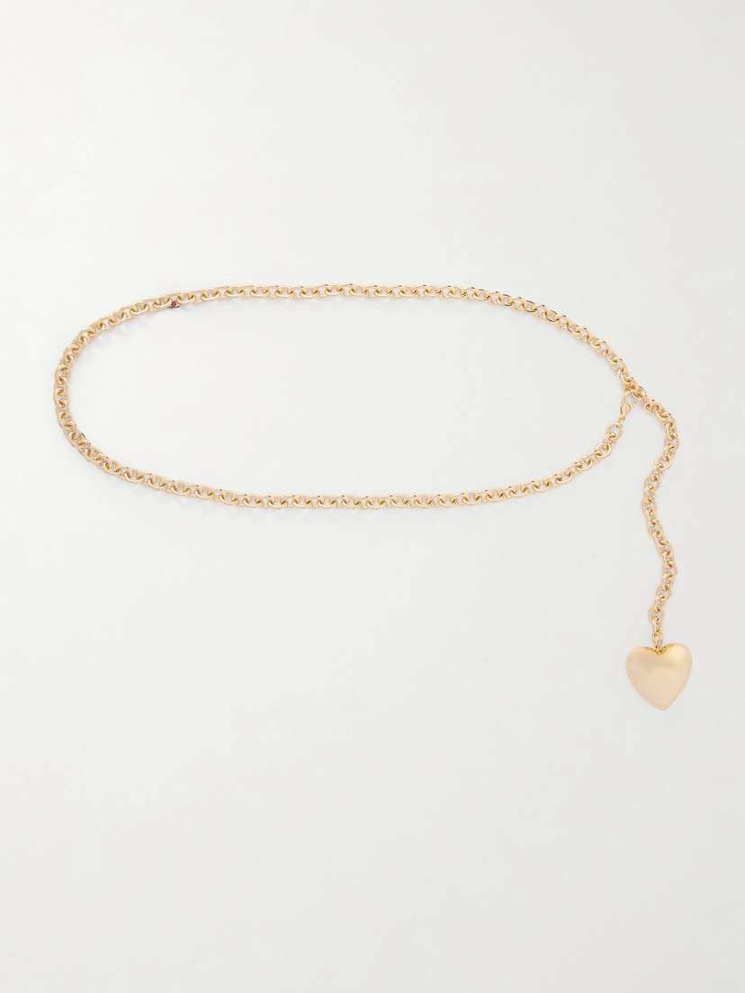 Roxanne Assoulin Cable Gold-tone Chain Belt