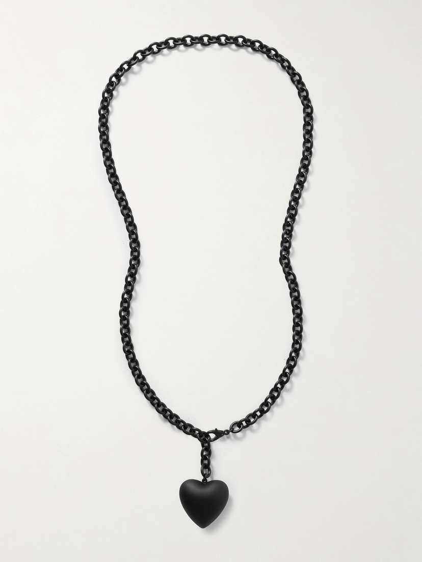 Roxanne Assoulin The Puffy Heart Metal Necklace
